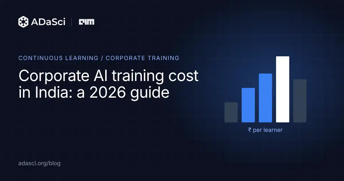 Corporate AI Training Cost in India (2026 Guide)
